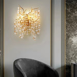 Albero Collection Crystal Wall Sconce
