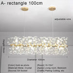 Crystal LED Ceiling Pendant Chandelier for Home Decoration and Lighting