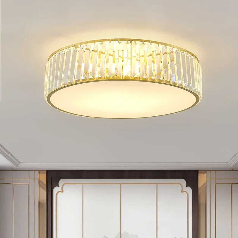 Crystal Zen Ceiling Light for Living Room, Bedroom, and Dining Room