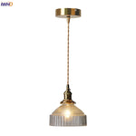 Clear Glass LED Pendant Lamp Modern Wire Adjustable Hanging Light