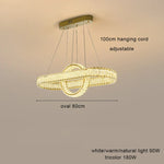 Crystal Chandelier Pendant Lamps for Home Decor and Modern Living Room Lighting