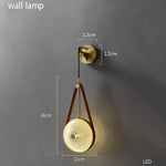 Minimalist Marble LED Chandelier for Modern Dining Room