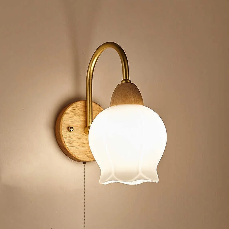 LED Wall Lamps: Nordic Modern Design for Home Decor, Living Room, Bar, Stair - Pull Chain Switch