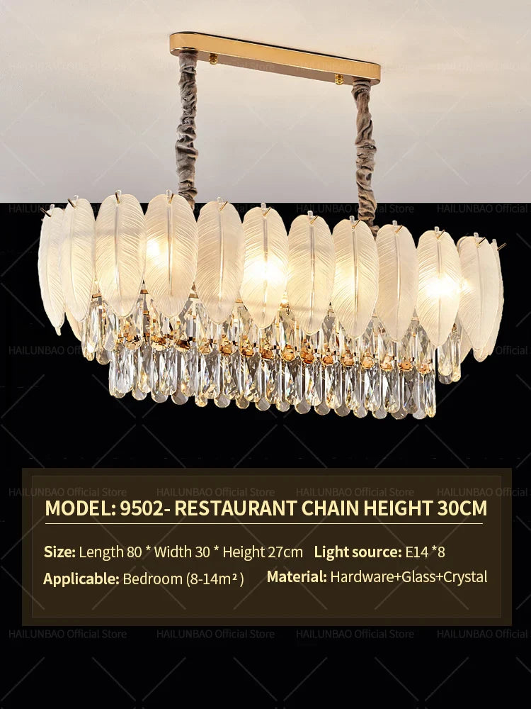 Luxury Crystal Chandelier: Modern Elegance for Living Room, Hall, Restaurant Lighting