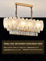 Luxury Crystal Chandelier: Modern Elegance for Living Room, Hall, Restaurant Lighting