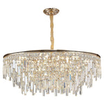Crystal LED Chandelier for Living Room, Dining & Bedroom - High-end Luxury Lighting