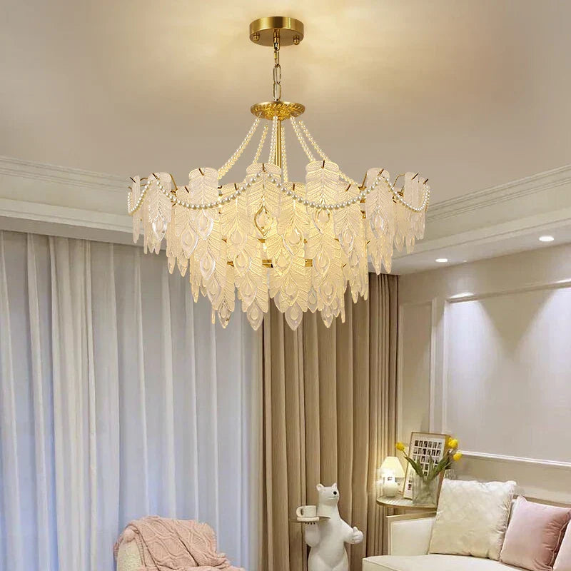 Crystal Chandelier Light: French Modern Luxury for Living Room, Dining Room, Bedroom