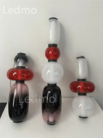 Candy Glass Ceiling Hanging Chandelier for Loft Living Room