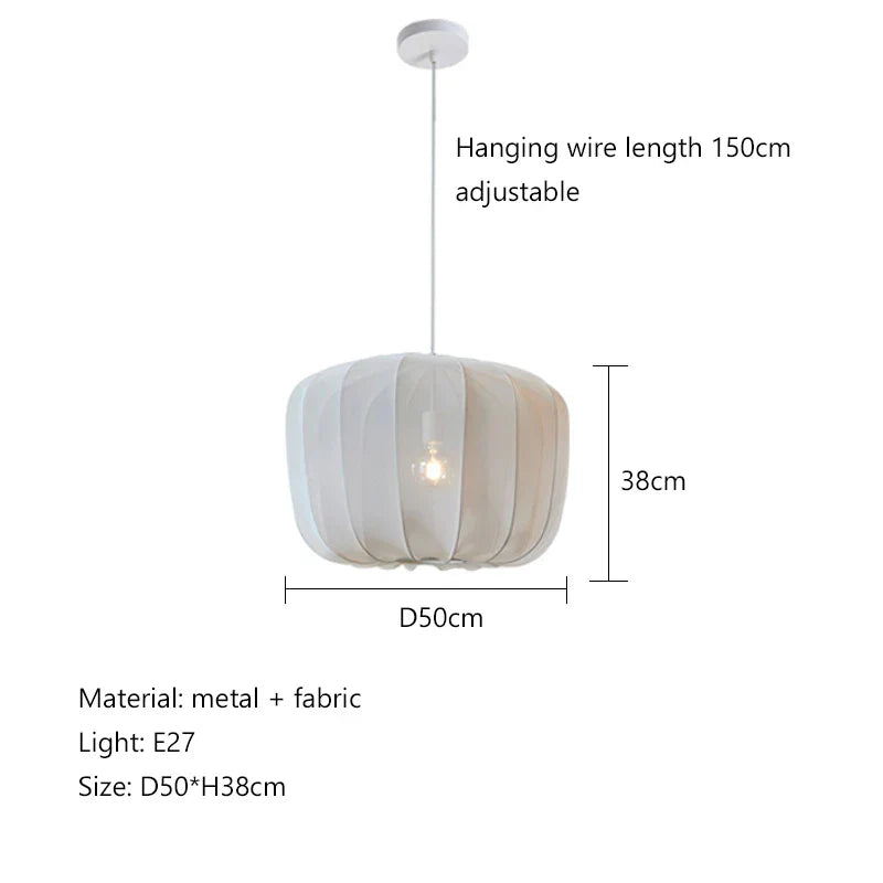 Nordic Minimalist Wabi Sabi Chandelier - LED Pendant Lamp for Home & Restaurant