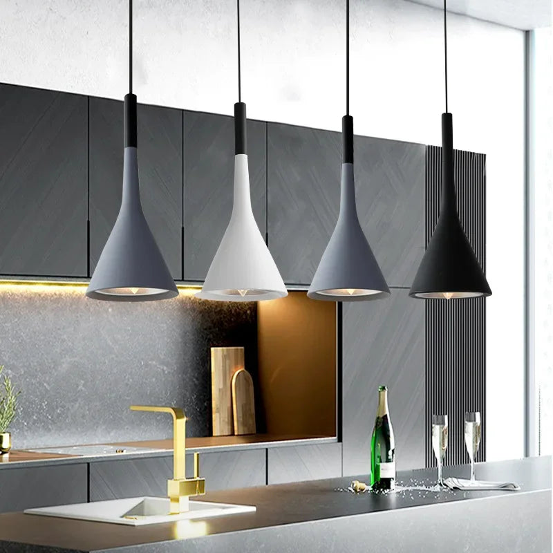 Nordic LED Pendant Lights for Home Dining Kitchen Decor