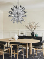 LED Globe 2025 Chandelier in Chrome/Gold - Spectacular Lighting Fixture