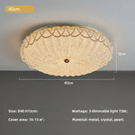Crystal Dimmable LED Ceiling Light for Modern Bedroom Decor