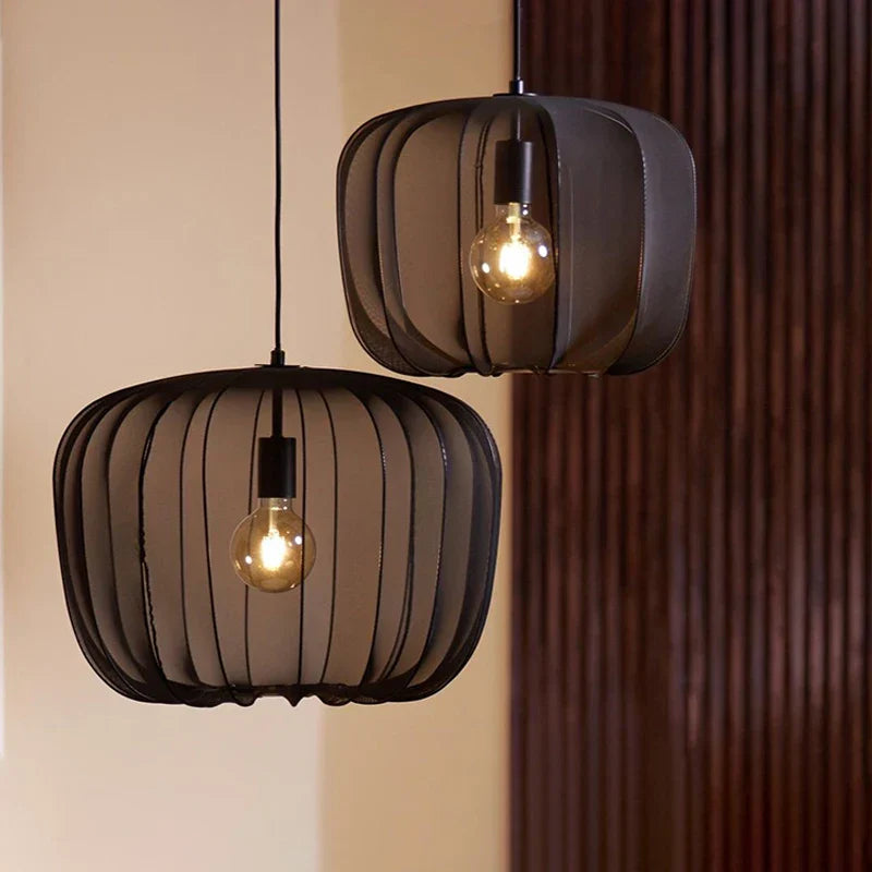 Nordic Minimalist Wabi Sabi Chandelier - LED Pendant Lamp for Home & Restaurant