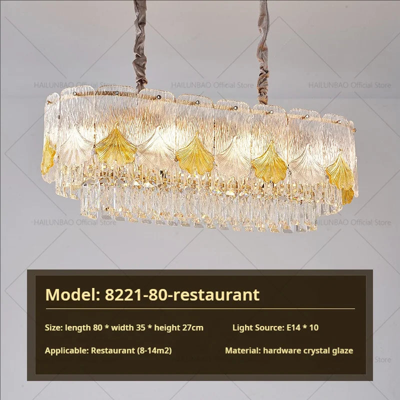European Crystal Chandelier Light for Luxury Living Room, Dining Room, Hall and Villa