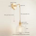 Afralia™ Copper LED Wall Lamp for Bedroom Sofa, Bathroom, Mirror, Stair Light