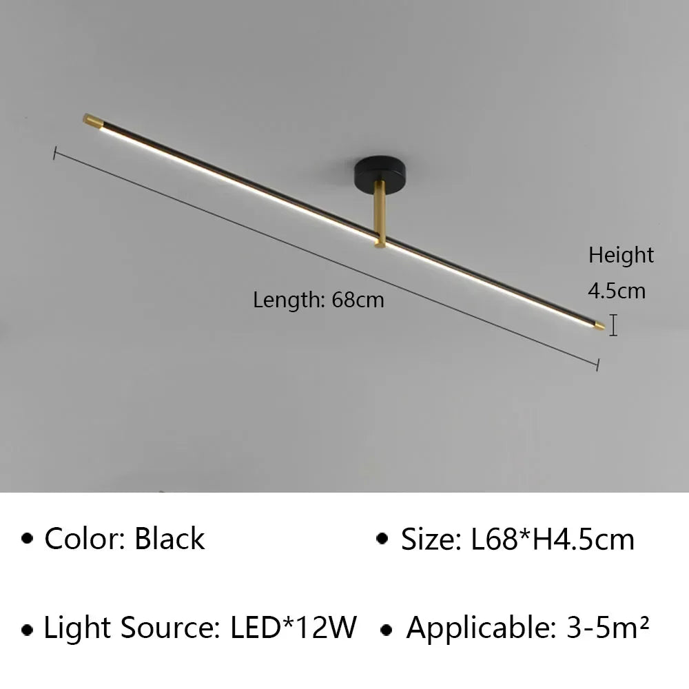 Slim Wall Sconce Lamps: Bathroom Bedroom Bedside Ceiling Light for Corridor