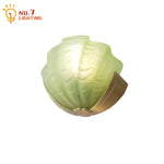 Brass Glass Shell LED Wall Lamp for Luxurious Design Aesthetic