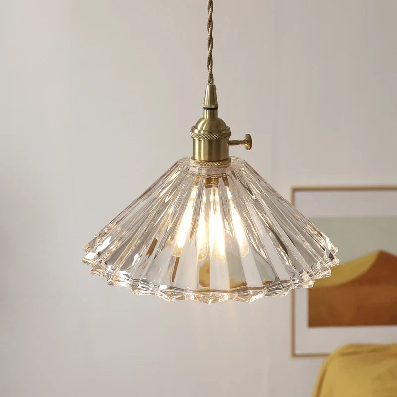 LED Pendant Lamp Clear Glass Sconce Modern Minimalism Stair Light