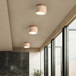 Travertine Stone Ceiling Downlight with E27 Bulb
