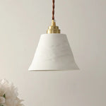 Ceramic LED Pendant Lamp: Adjustable Modern Hanging Light for Kitchen, Dining Room, Bar