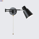 Black Iron LED Wall Sconce for Home Decor - Modern Nordic Style
