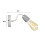 Afralia™ Colorful Ceramic LED Wall Lamp for Living Room Bedroom Loft Minimalism