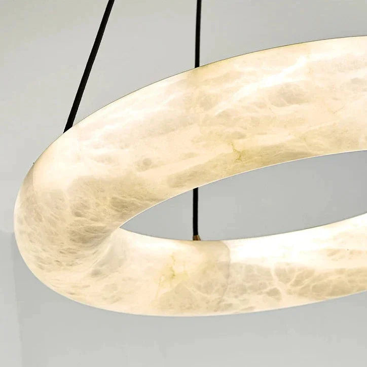 Natural Marble Modern Chandelier