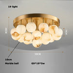 Pingpong G9 LED Chandelier Lighting for Living Room
