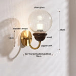 Japanese Style LED Wall Lights 4W for Home Bathroom Bedroom Mirror Lighting