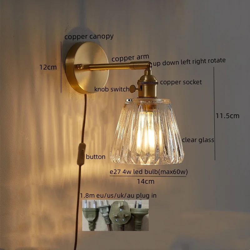 LED Wall Lights Modern Style for Living Room Bedroom Bathroom 4w Nordic Design