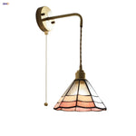 Tiffany Glass Wall Sconce LED Light for Modern Decor