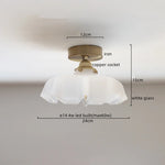 Yellow Glass LED Pendant Light: Modern Nordic Hanging Lamp for Dining Room & Kitchen