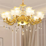 Elegant Crystal Chandelier Living Room Bedroom Lighting