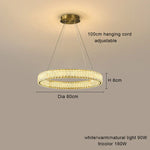 Crystal Chandelier Pendant Lamps for Home Decor and Modern Living Room Lighting