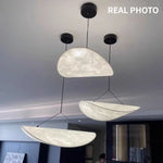 Afralia™ Silk LED Pendant Light Modern Nordic Chandelier Luminarias
