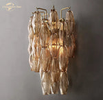Chiara Glass LED Wall Sconce Light Fixture