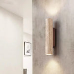 Travertine Natural Stone Wall Sconce Light with E27 Bulb