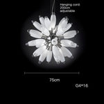 LED Globe 2025 Chandelier in Chrome/Gold - Spectacular Lighting Fixture