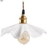 Nordic Modern LED Pendant Lights Living Room Ceramic Flower Hanging Lamp