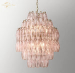 Natalia Glass Chandeliers Pendant Light Fixture - Modern Hanging Lamps for Home