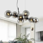 Glass Ball Pendant Lights for Dining Living Room Kitchen