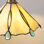 Glass Copper LED Pendant Lamp for Dining Room, Nordic Modern Hanging Light Fixtures