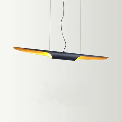 Tube Suspension Aluminum Pendant Chandelier for Living and Dining Room