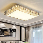 Modern Crystal LED Ceiling Chandelier for Living Room and Bedroom