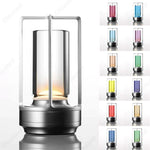 Retro Nordic LED Table Lamp Touch Bedside Decoration Light