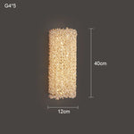 Bergamo Crystal Sconce