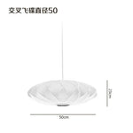Bubble Silk Pendant Chandelier for Dining Living Room Kitchen Island & Bedroom