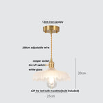 Green Glass LED Pendant Lights | Nordic Modern Kitchen Hanging Lamp Fixtures