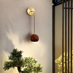 LED Walnut Wood Wall Light Sconce with Adjustable Acrylic Lamparas
