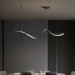 Modern LED Pendant Light - Stylish Ceiling Chandelier for Living, Dining, and Bedroom